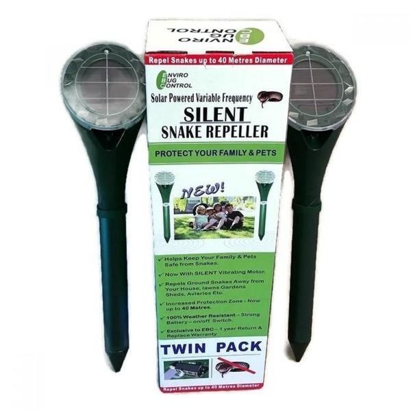 Enviro Bug Solar Snake Repell   2 pack