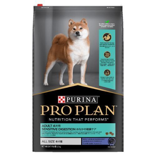 Pro Plan Adult All Breed Sensitive Digestion Lamb Dry Dog Food 12 kg