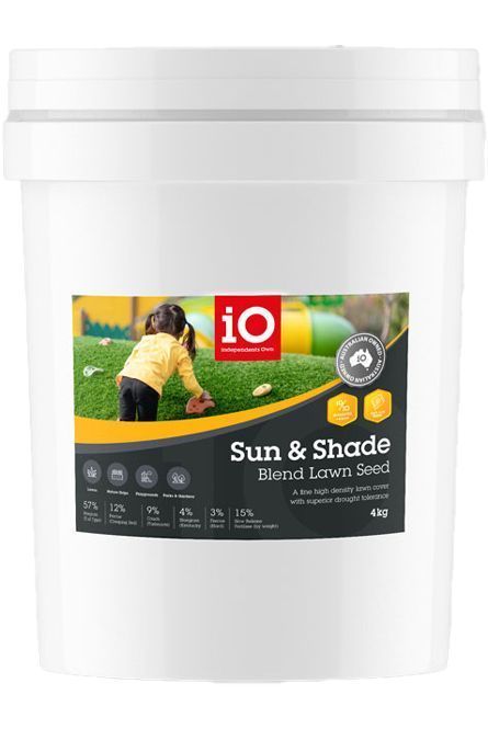 iO Sun & Shade Lawn Blend  - 4 kg or 25 kg