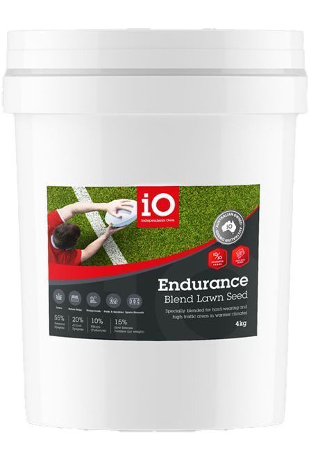 iO Seed Endurance Blend Lawn  -  4 kg or 25 kg