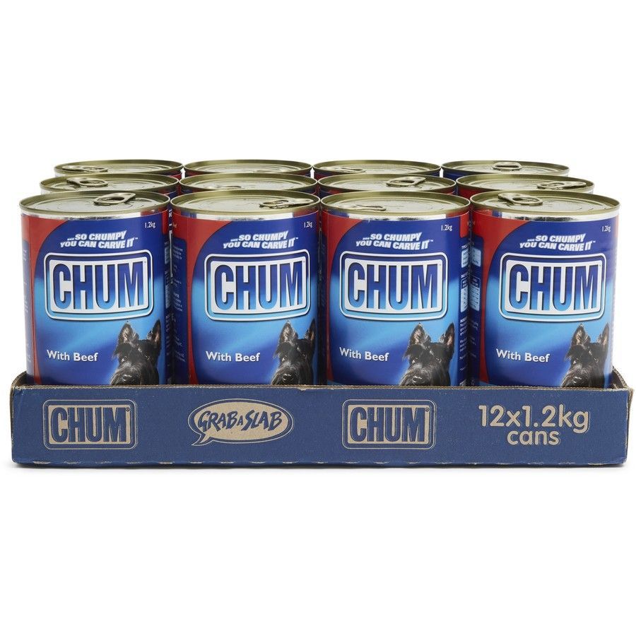 Mars Chum Cans Beef  12 x 1.2 kg