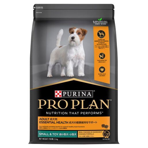 PRO PLAN Adult Small & Toy Breed Chicken Dry Dog Food   -  2.5 kg or 7 kg