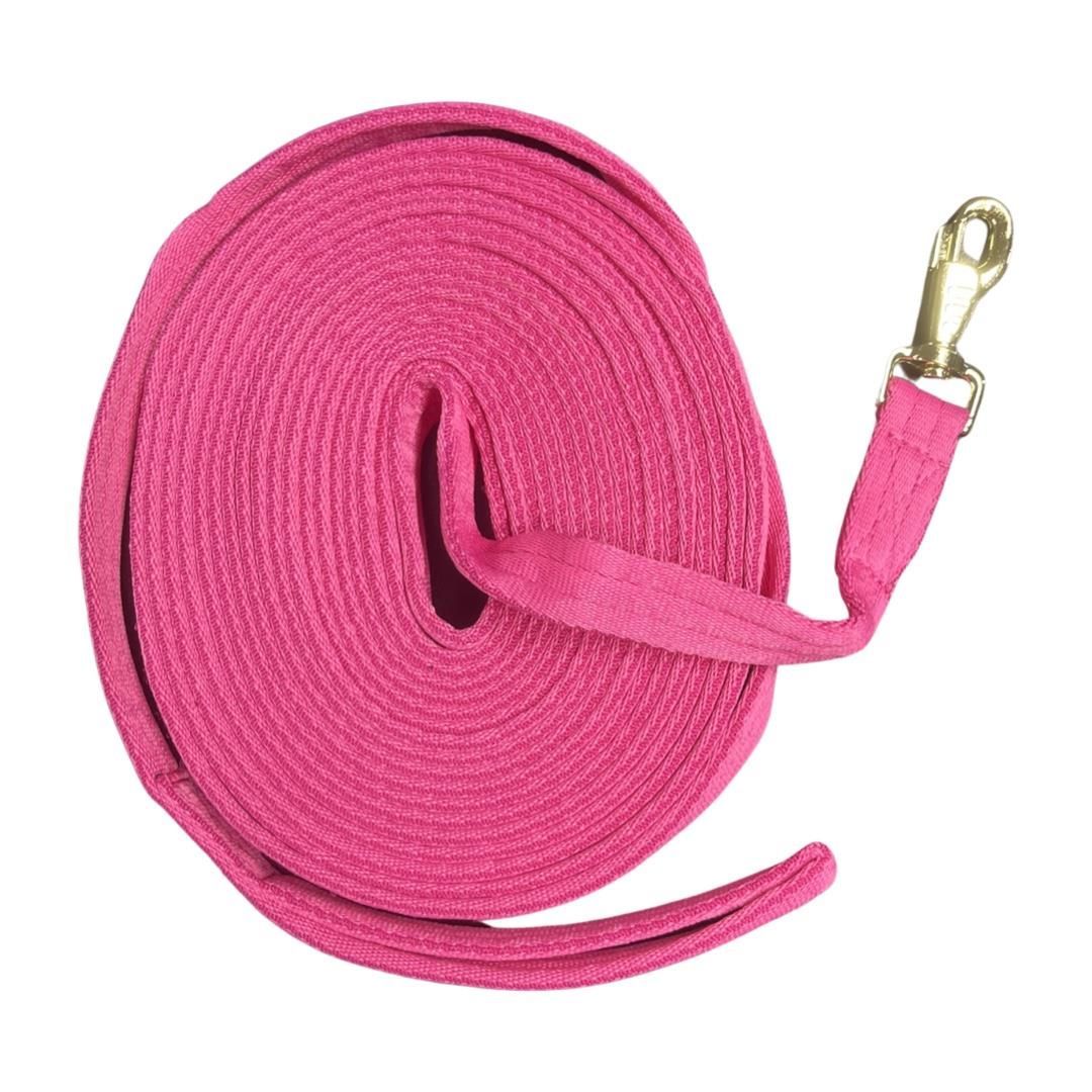Showcraft Lunge Lead 30' in bag  - Black , Hot Pink , Red or Blue