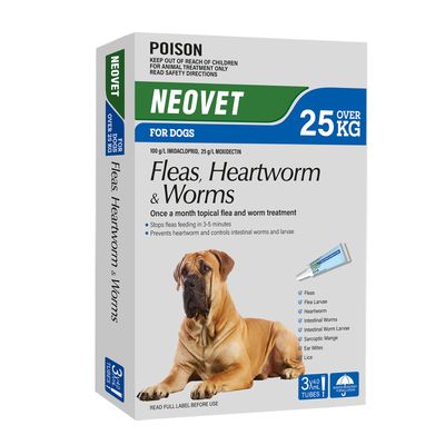 Neovet For Dogs Over 25 kg  -  3 pack or 6 pack