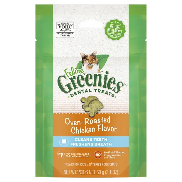 Greenies Feline Chicken Flavour  -  130 grams