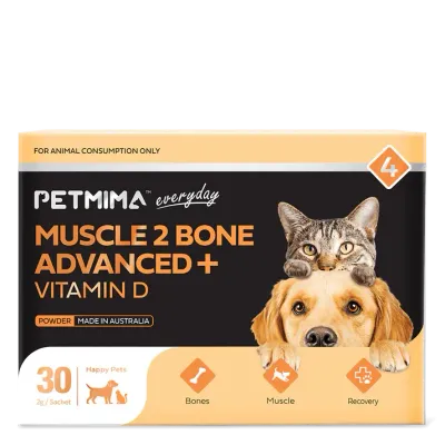 Petmima Muscle 2 Bone Advanced  -  2 grams x 30 pack