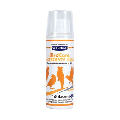 Vetsense Birdcare Electrolyte Liquid  -  125 ml