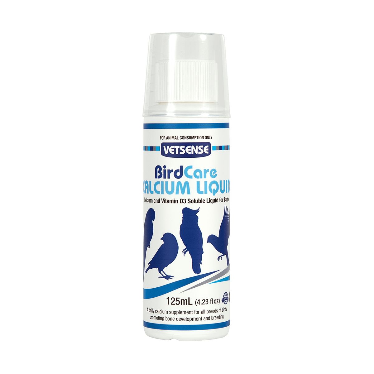 Vetsense Birdcare Calcium Liquid  -  125 ml