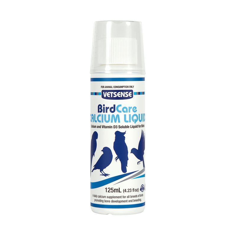 Vetsense Birdcare Calcium Liquid  -  125 ml