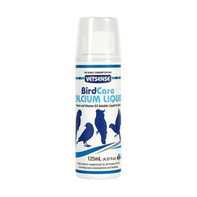 Vetsense Birdcare Calcium Liquid  -  125 ml