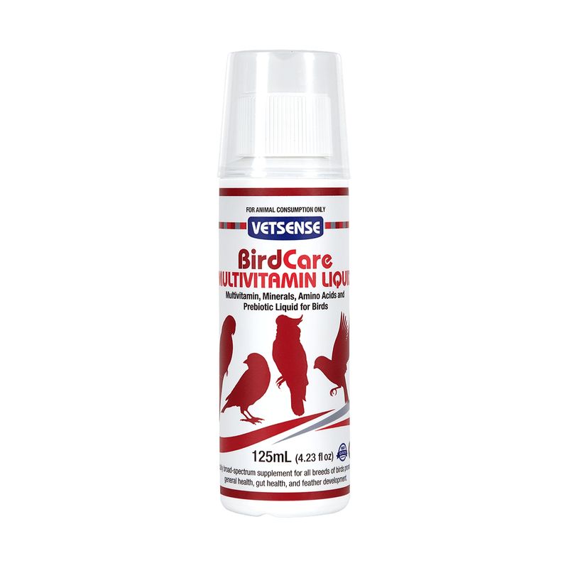 Vetsense Birdcare Multivitamin Liquid  -  125 ml