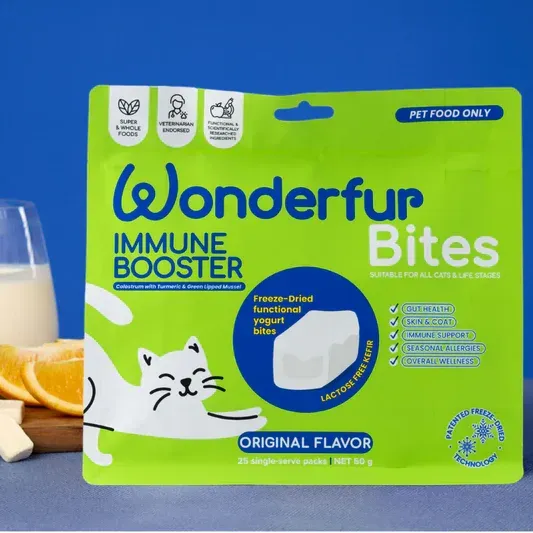 Wonderfur Bites Immune Booster for Cats  -  50 grams