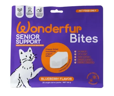 Wonderfur Bites Senior Support for Cats  50 grams