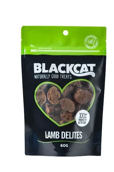 BlackCat Lamb Delites  -  60 grams