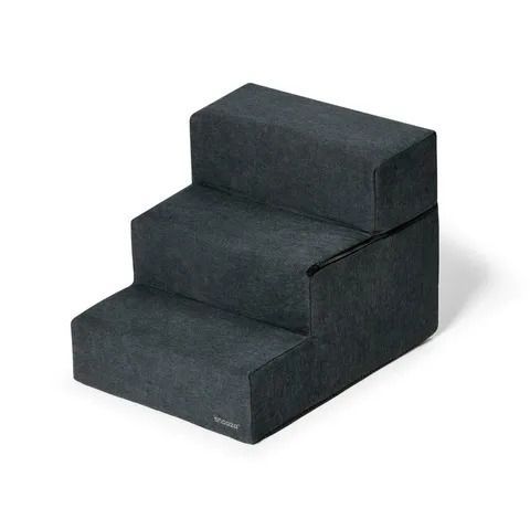 Snooza Stairs Grey  3 Steps  -  For Small dogs, puppies or senior pets