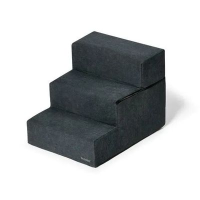 Snooza Stairs Grey  3 Steps  -  For Small dogs, puppies or senior pets