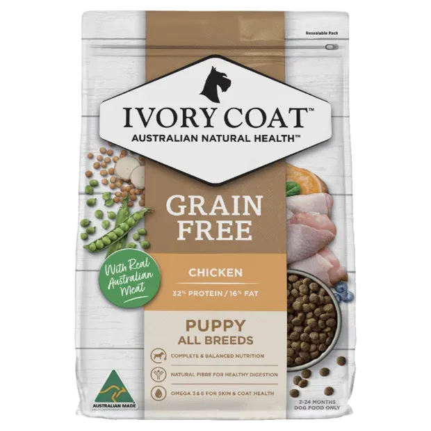 Ivory Coat Puppy Chicken & Brown Rice  - 15 kg