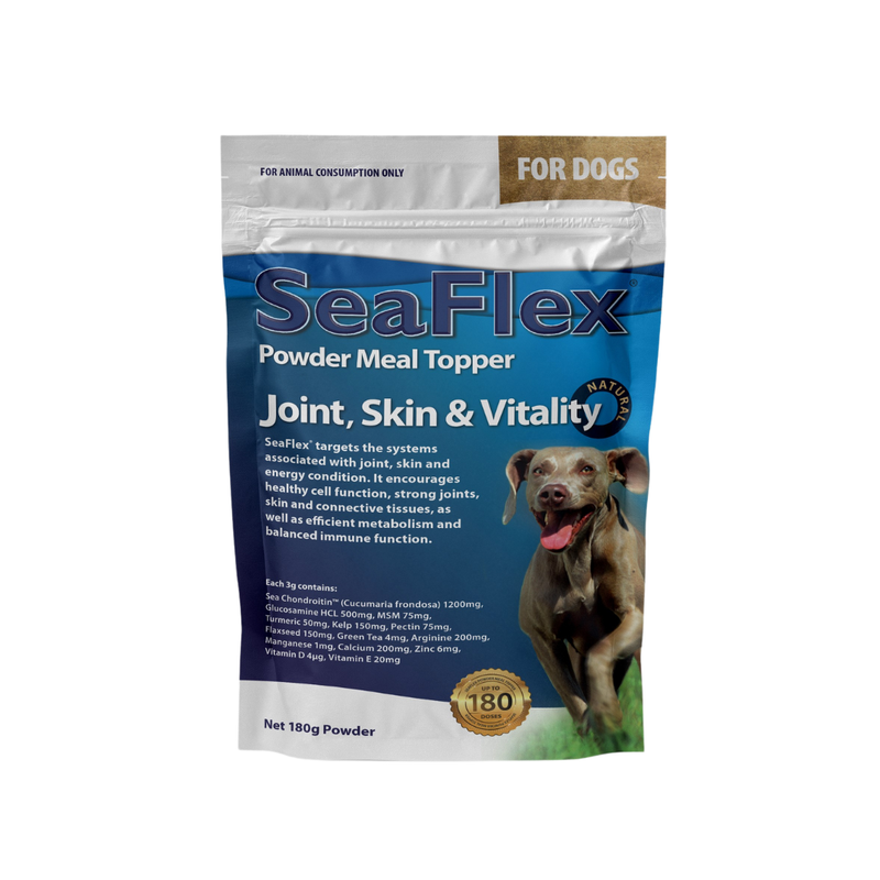 SeaFlex Powder Meal Topper For Dogs  -  180 grams