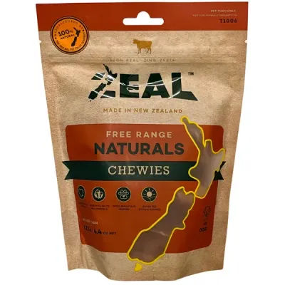 Zeal Free Range Naturals - Chewies (Veal) - 125 grams