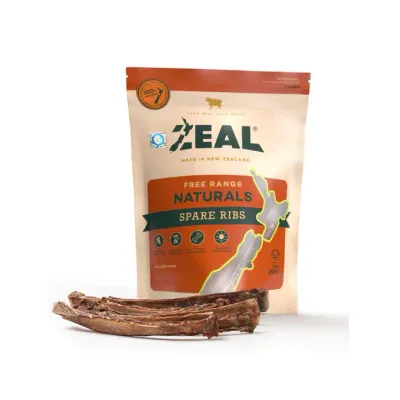 Zeal Free Range Naturals - Spare Ribs  -  125 grams