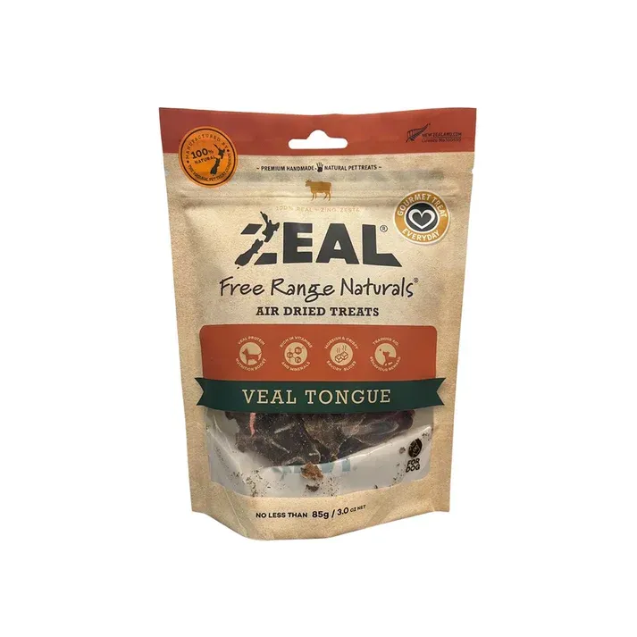 Zeal Air Dried Veal Tongue  -   85 grams