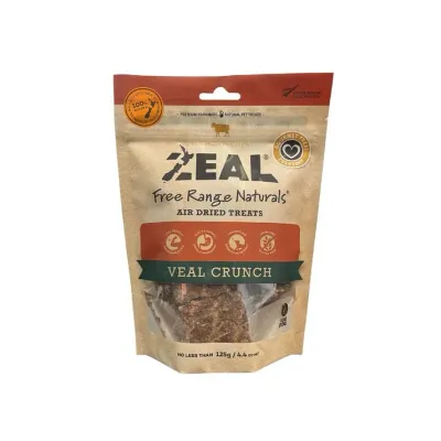 Zeal Air Dried Veal Crunch  -  125 grams