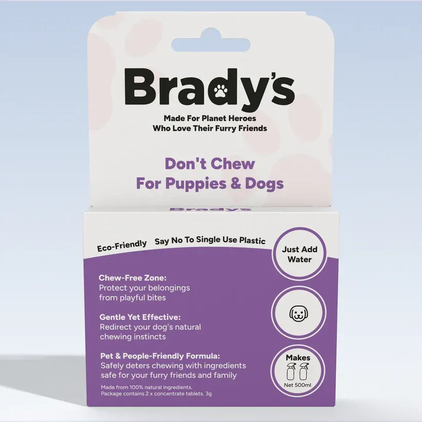 Bradys Dont Chew For Puppies & Dogs  -  500 ml concentrated tablet