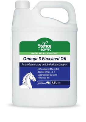 Stance Essentials Omega 3 Flax Seed Oil  -  4.5 litres or 20 litres