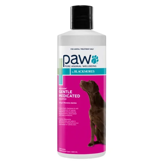 PAW by Blackmore Mediderm Gentle Shampoo  -  200 ml or 500 ml