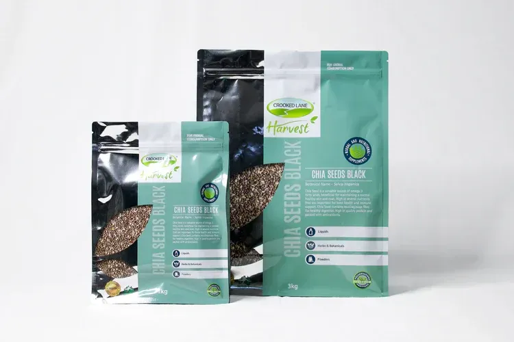 Crooked Lane Chia Seed Black  -  1 kg or 3 kg