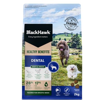 Black Hawk Dog Food Healthy Benefits Dental  - 2 kg or 10 kg