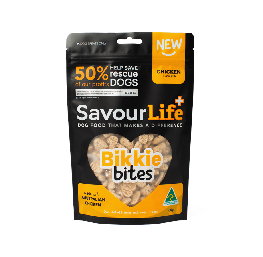 Savour Life Bikkie Bites Chicken  -  180 grams