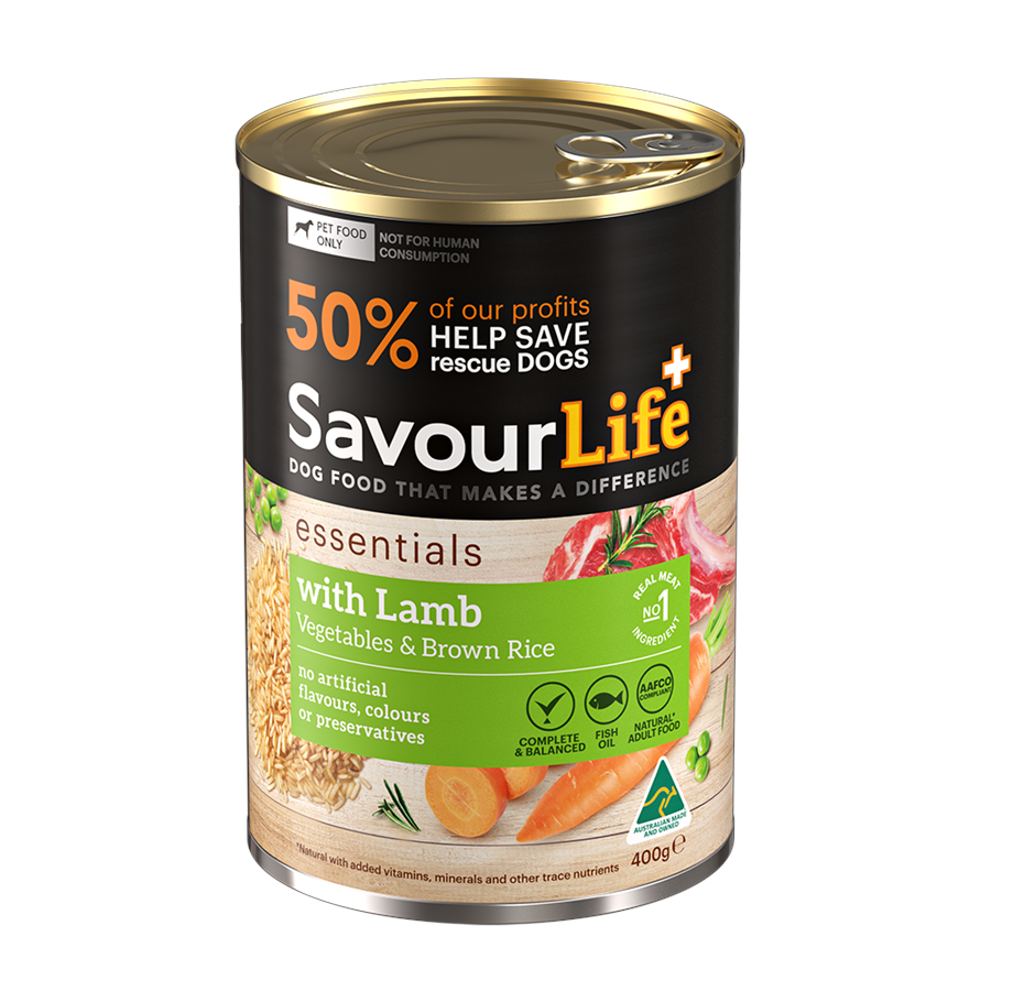 Savour Life Cans Lamb Vegatables & Rice  -   12 x 400 grams
