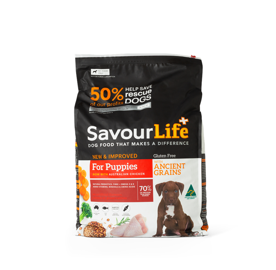 Savour Life Puppy Chicken  -   3 kg or 15 kg
