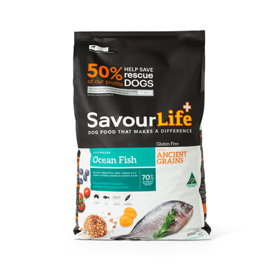 Savour Life Dog Adult Ocean Fish  -   3 kg or 15 kg