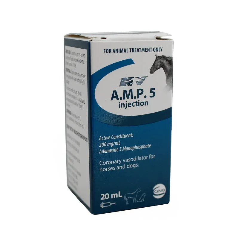 Nature Vet AMP-5 Injection  For Horses and Dogs -  20 ml