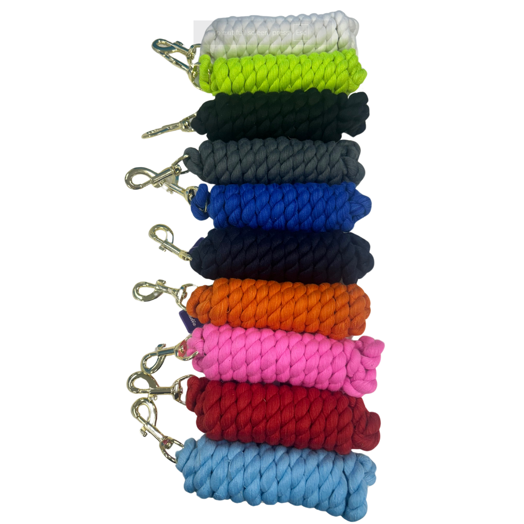 Eureka Brass Snap Lead - Assorted Colours  -  1 1/4" Snap Brass