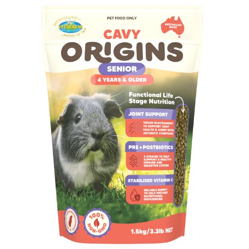 Vetafarm Origins Cavy Senior Diet  -  1.5 kg