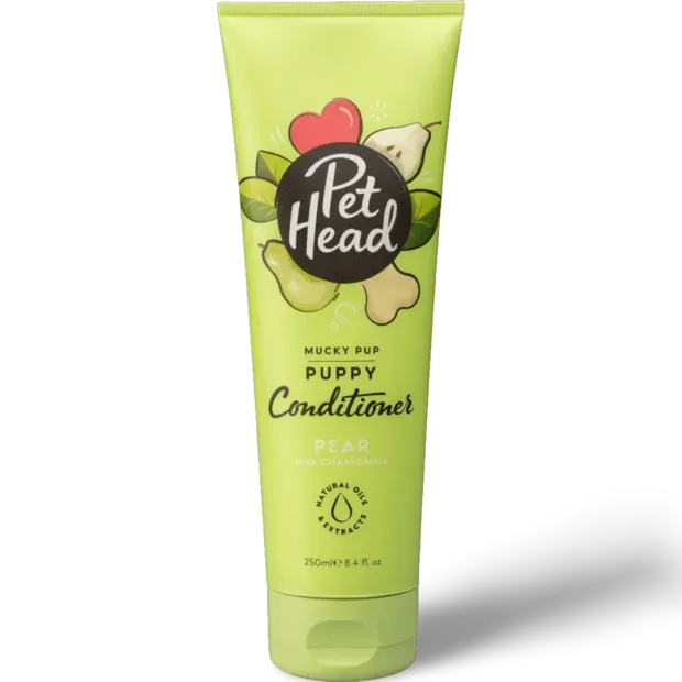 Pet Head Mucky Pup Pear Puppy Conditioner  -  250 ml