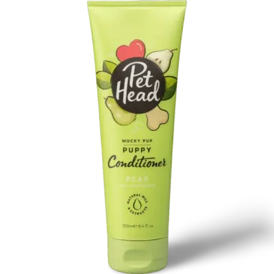 Pet Head Mucky Pup Pear Puppy Conditioner  -  250 ml