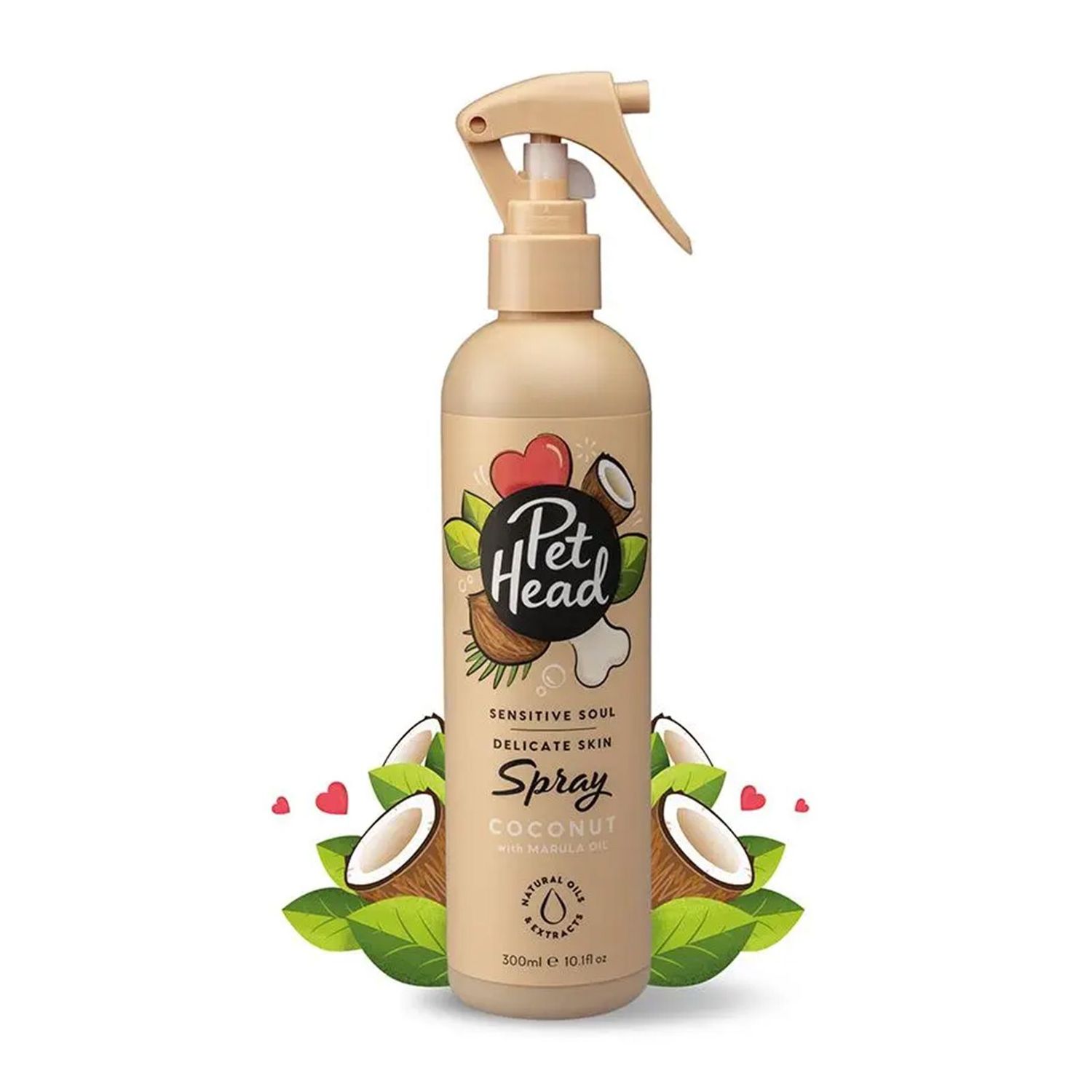 Pet Head Sensitive Soul Spray Coconut  -  300 ml