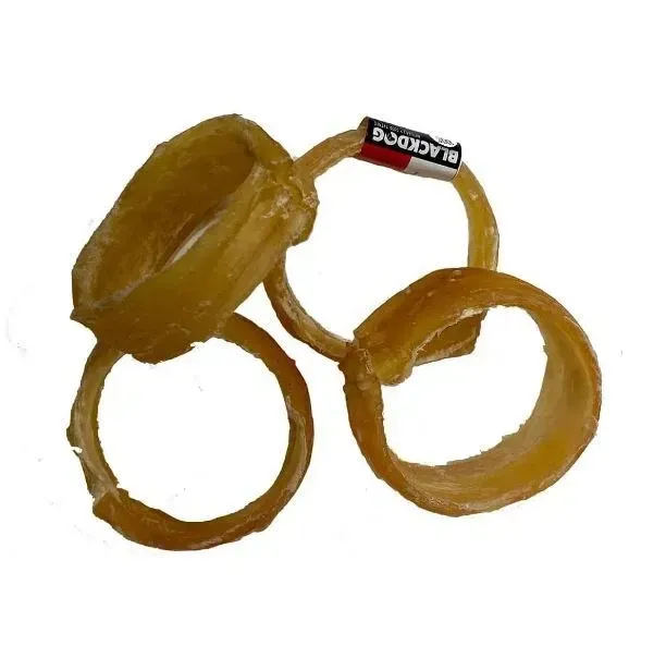 Blackdog Beef Tendon Ring Boredom Buster Pet Dog Treats  -  1 Piece