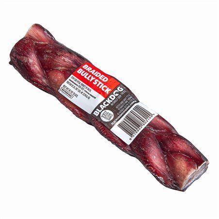 BlackDog Braided Bully Sticks  -  1 piece