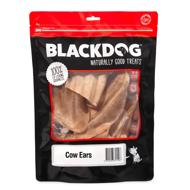 Blackdog Cow Ears  -  10 pack