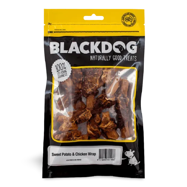 Blackdog Sweet Potato And Chicken Wrap  -  150 grams
