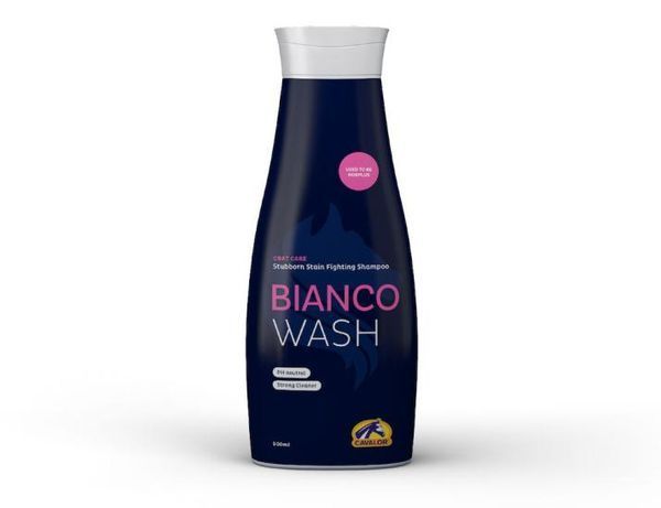Cavalor Bianco Wash  Stubborn stain fighting shampoo  -  500 ml