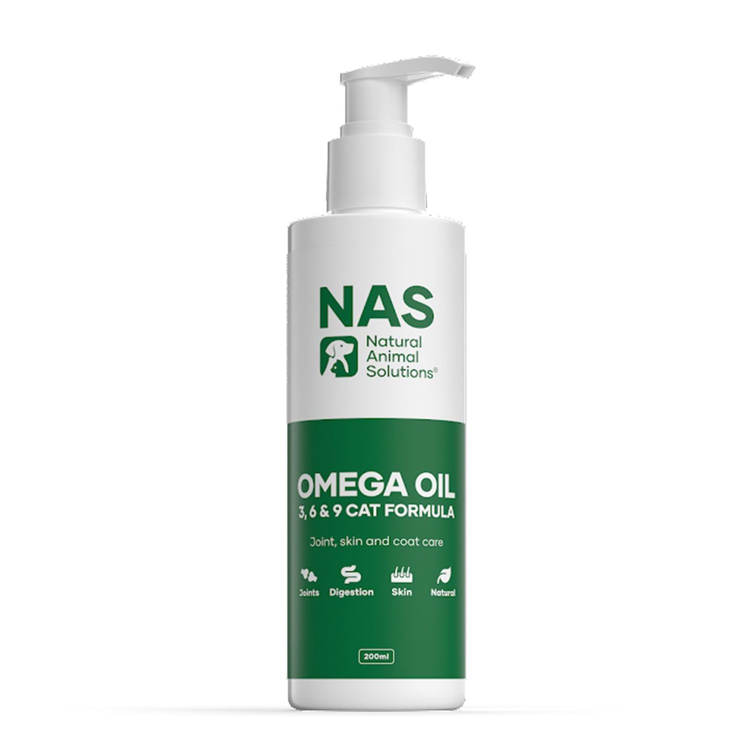 Natural Animal Solutions Omega 3 , 6 & 9 for Cats  -  200 ml