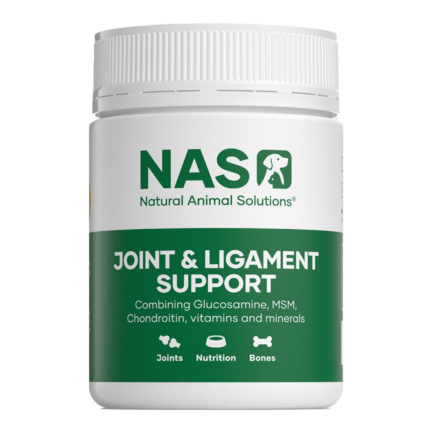 Natural Animal Solutions (NAS) Joint And Ligament Support Supplement For Dogs And Cats 120 grams