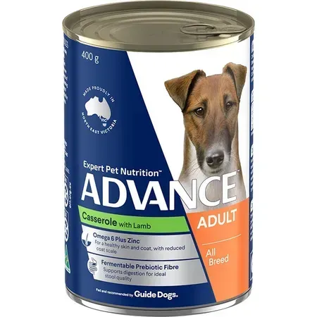Advance Lamb Casserole All Breed Adult Canned - 12 x 410 gram