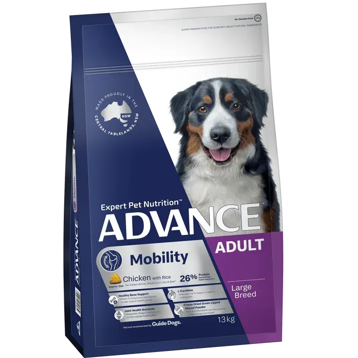 Advance Dry Dog Food Mobility Large Breed Chicken 13 kg